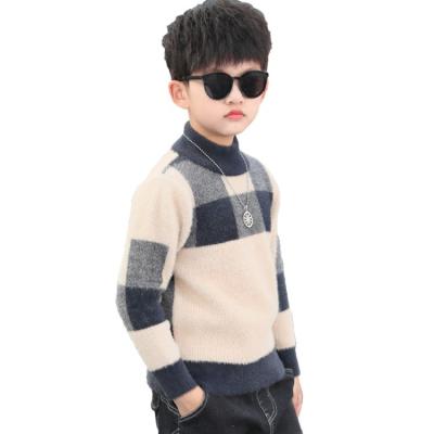 China thick anti-wrinkle neck tops kids sweater sweaters high quality kids clothes kids fashion sweaters for sale