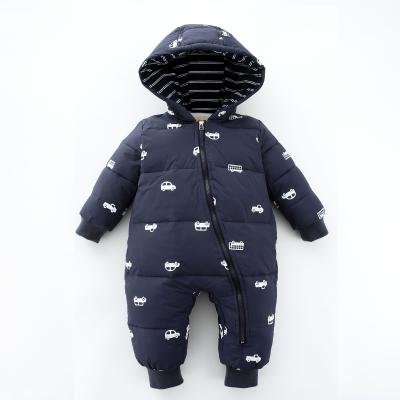 China Lightweight 100% Nylon Baby Padded Overcoat Fashion New Wadded Jacket Winter Baby Clothes For Boys for sale