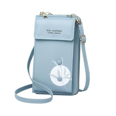 China Colorful Mini Bags Women Wallet Purse Satchel Phone Bags Ladies Bags Low MOQ Waterproof Portable Fashion PU Leather Wholesale Motion Detection for sale