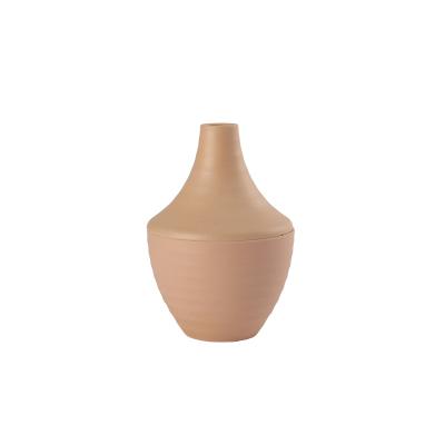 China Baike Eco Eco-friendly Natural Bamboo Home Vase Nordic Minimalist Home Decor Flower for sale