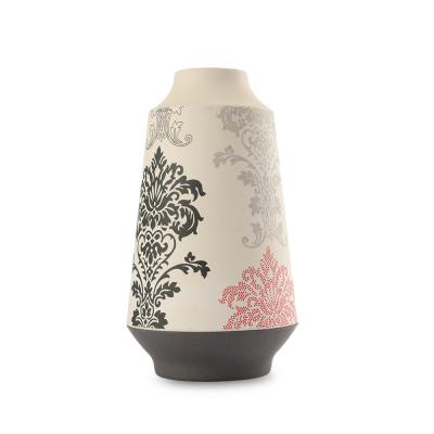 China Baike Eco Home Assembled Gift Chinese Style Decal Wholesale Vase Eco-Friendly for sale