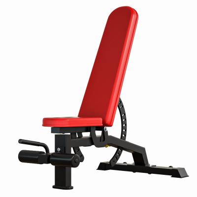 China Commercial Home Adjustable Slope Commercial Workout Bench Weightlifting Dumbbell Equipment Gym Fitness Exercise Flat Bench for sale