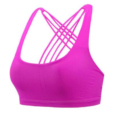 China Breathable Fitness Workout Bra Sports Running Bra for sale