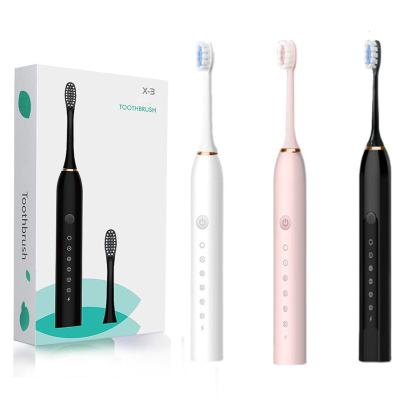 China Two-Minute Timer Teeth Cleaning Auto Whitening Rechargeable Customized OEM Prevent Tooth Decay Electric Toothbrush for sale