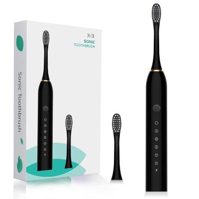 China Two-Minute Timer Teeth Cleaning Wireless Rechargeable Smart Electric Toothbrush For Adult Use for sale