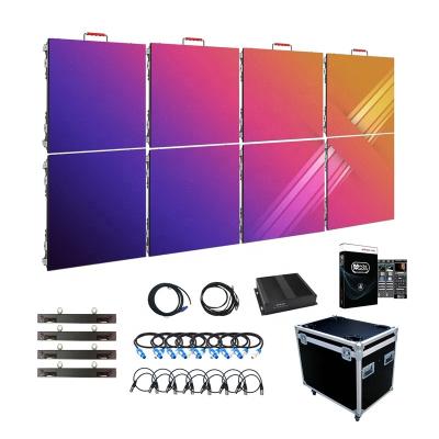 China Indoor Outdoor LED Display Wall P1.9 P2.6 P2.9 500x500 Truss LED Video Panel Booth DJ Events LED Panel Screen for sale