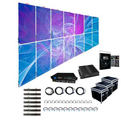 China 16:9 Ratio LED Wall High Brightness LED Screen P3.91 P4.81 Outdoor Rental LED Display Panel 500x1000mm for sale