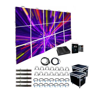 China Outdoor Led Display Wall Screen 5m x 3m Al Aire Libre Pantalla Led Outdoor Video Wall Module Number Backdrop for sale