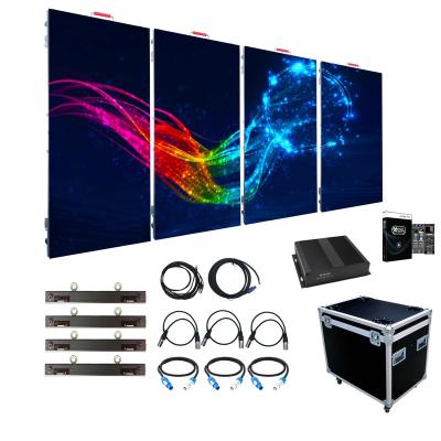 China Outdoor Outdoor LED Screen Rental 500x1000mm Aluminum Die Casting LED Cabinet P2.9 P3.91 P4.81 Stage Backdrop LED Screen for sale