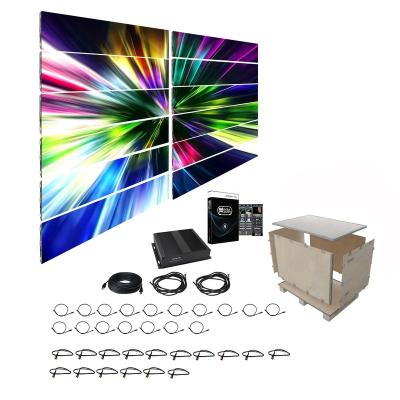 China Indoor Video Wall Structure 3840Hz P2.9 P3.91 Front Maintenance Free Church Indoor LED Giant Screen for sale