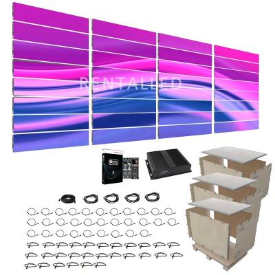 China Indoor Giant LED Wall Screen P2.604 P2.976 P3.91 Cube LED Display 1000x250mm Jumbotron LED Video Screen For Night Club for sale