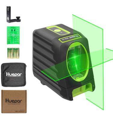 China Hot Selling Huepar Box-1G Lasers Green Beam Laser High Accuracy Outdoor Self-Leveling Cross Line 13.5*12.5*10cm for sale