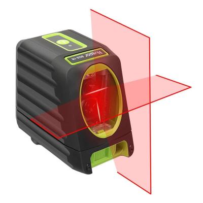 China 150/130 Degree Vertical Laser Huepar BOX-1R Red Beam Cross Line Level/Horizontal Self-leveling Tool 9.5x5.8x8.5cm(3.74