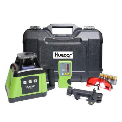 China Huepar RL200HR 360 Horizontal Red Inner/Outer Revolving Beam,Electronic Self-Leveling Rotary Laser Level Kit 47.2*28*36.3CM for sale