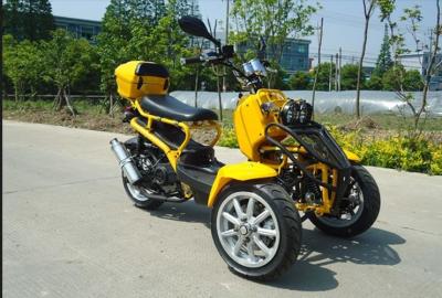 China De horizontale Motorfiets 50cc 3 Autoped 4 van het Type Triwiel van Wieltrike Slag Te koop