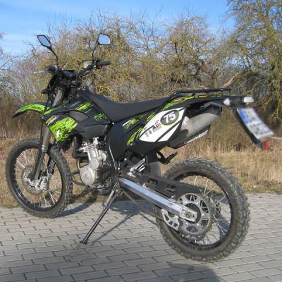 Chine Moto 80km/H de vélo de saleté de la course 250cc Supermoto de Shineray 12kw 4 à vendre