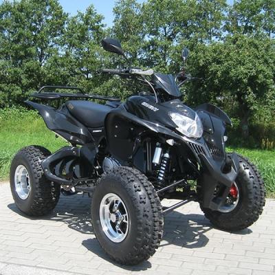 China 250cc Atv de cuatro ruedas extraordinariamente de gran tamaño con negro eléctrico del sistema del comienzo en venta