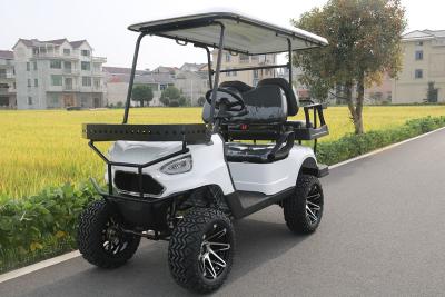 Chine Chariot de golf électrique avec 4 places et support avant 48V/4000W,150A batterie au lithium à vendre