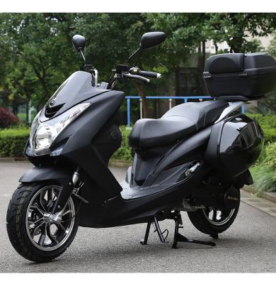 China Luft 150CC kühlte der 2 elektrische Rad-Roller CDI-Zündung/Tritt-Anfangssystem ab zu verkaufen