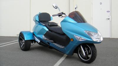 中国 単一シリンダー300ccモペット22HP 3の車輪のスクータ 販売のため