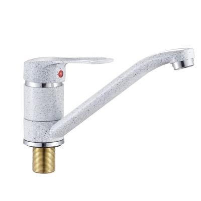 China Single Handle Metered Faucets Kitchen Faucet Deck Mounted Hot And Cold Kitchen Sink Water Mixer Tap Faucets for sale