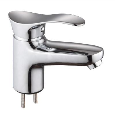 China Contemporary Single Handle Basin Mixer Taps Chrome Basin Faucet Mixer Metered Basin Faucet Mixer for sale