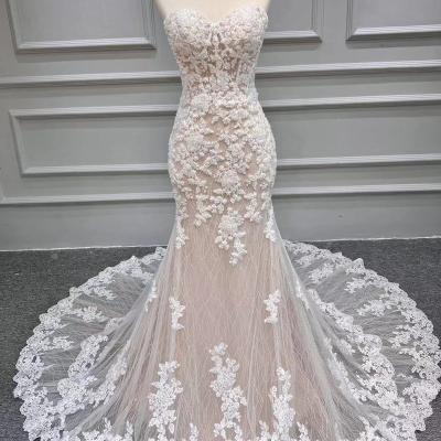 China Breathable Ball Gown Dresses Wedding Dress Off The Shoulder Bride Dress for sale