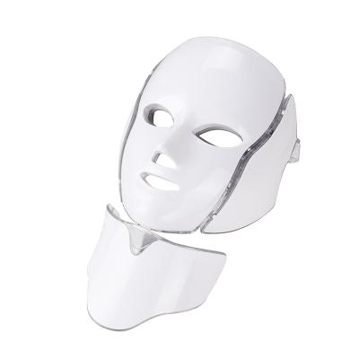 China Hot Sales 7 Colors PDT LED Fascia Light Dye Removal Mask Peel Rejuvenation Skin Tightening Led Facial Mask for sale