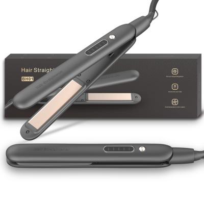 China Boot Self-Inspection Hair Salon Flat Iron Hair Straightener Professional Newest Equipment Private Label for sale