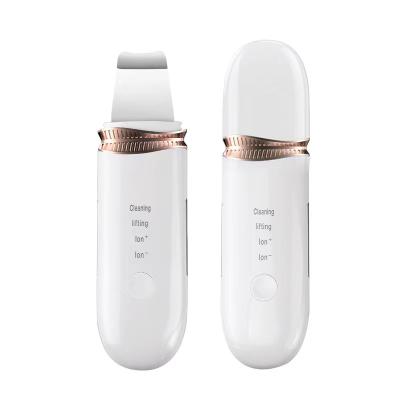 China Beauty Instrument DEEP CLEANSING Ultrasonic Skin Tightening Skin Scrubber Spatula Facial Peeling Scrubber for sale