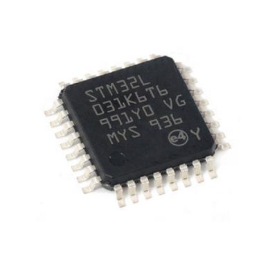 China STM32L031K6T6 STM32L031 LQFP-32 MCU standard microcontroller chip is new and original for sale