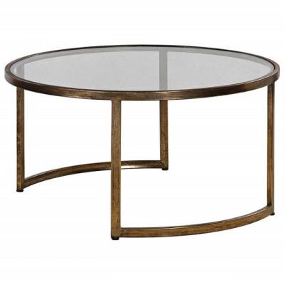 China (Others) 2021 Home Decor Adjustable Elegant Metal Tea Table Marble Coffee Table For Bedroom for sale