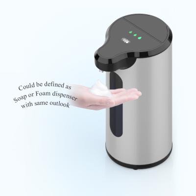 China Touchless Automatic Soap Dispenser, Stainless Steel Foam Soap Dispenser Infrared Motion Triggered Sensor for sale