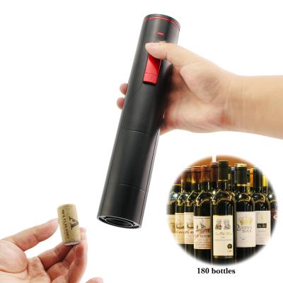 China Automatic Push Button Operation Wine Opener With Business Electronic Refillable Gifts Twist Red Wine Bottle Opener for sale