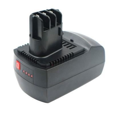 China Power Tools 14.4V 5000mAh Rechargeable Li-ion Battery Pack Replace For METABO Power Tool Battery 6.25482 for sale