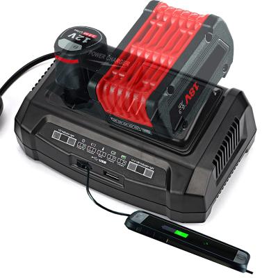 China For Bosch Powertool Batteries Battery Charger for BOSCH GAX1218V-30 18V/12V Double-Bay Battery Charger with 2*USB port for sale