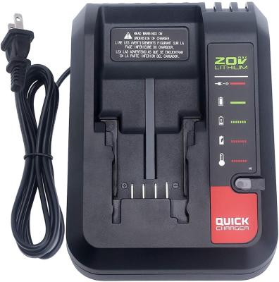 China Top Selling 20V Machine Tool Battery MAX Battery Charger Compatible with B&D GBD2018 Portier-Cable Stanley 10.8V-20V lithium batteries for sale