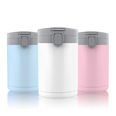 China Sustainable BPA Free Stainless Steel Double Wall Flask Vacuum Lunch Box With OEM Color for sale