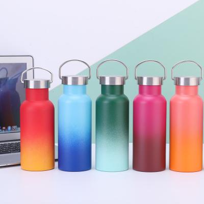 China 2020 Sustainable Hot Sale Products Sport Bottle Stainless Steel Double Wall OEM Printing Water Bottle for sale