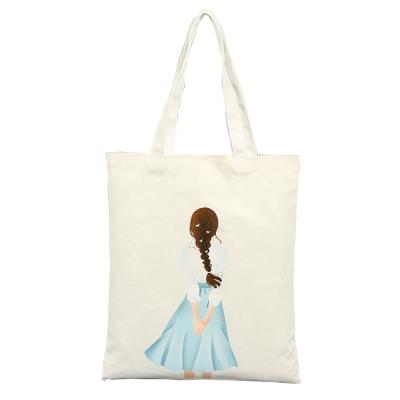 China Print Anything You Like Lady Customizable Handbag Foldable Cotton Tote Bag from Byleading for sale