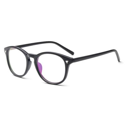 China PC 2021 New Retro Fashion Women's Glass Frames Round Glass Optical Glass Transparent Frames for sale