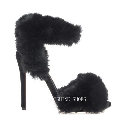 China Fashion trend AS090MW pink heels for women custom high heels ladies women shoes fur pole shoes luxury high quality wholesale dance stilettos for sale