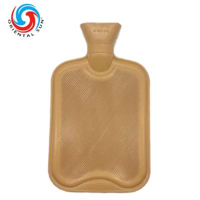 China Wholesale hot water bag BS multi color hot water bottle standard high quality hot water bottle standard heating bags costumized for sale