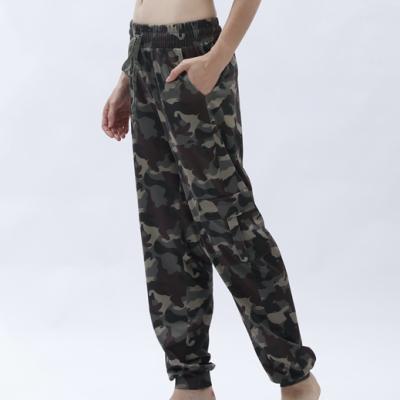 China Tracksuit QUICK DRY Military Casual Pant Style Women's Fashion Camouflage Cotton Elastic Sports Tracksuit for sale