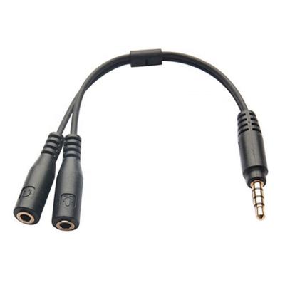 China Car 3.5mm Audio Jack Cable Male To two Female Cable for sale