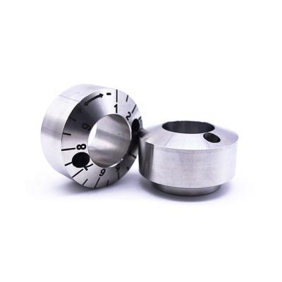 China Aluminum CNC Machined 303 Knobs CNC Stainless Metal Rotating Knob for sale