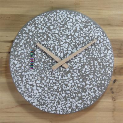 China Retro Decor Antique Ceramic Custom Logo Home Wall Clock Room Style Modern Wall Clock for sale