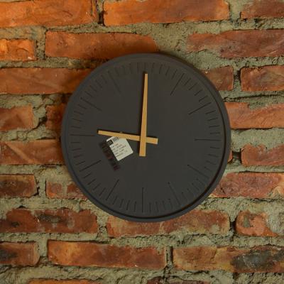 China High quality antique style black ceramic wall clock decorate mordern wall hanging clock for hotel for sale