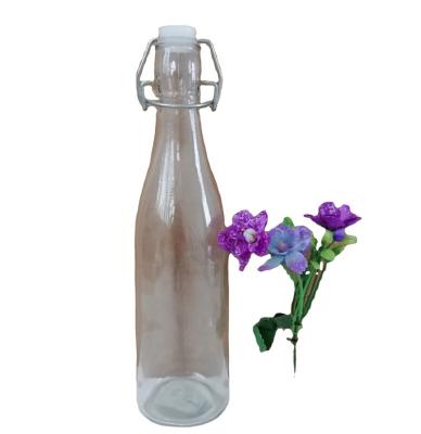 China Freshness Preservation Factory Manufactured Concrete Glass Drinking Bottles Of Various Sizes With Lids for sale