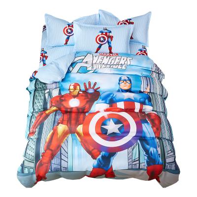 China 2021 Good Quality Modern Cartoon King Size Bedding Set Polyester Nondisposable for sale